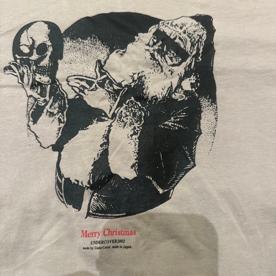 アンダーカバー　スカル　サンタ　ダメージtシャツ 限定