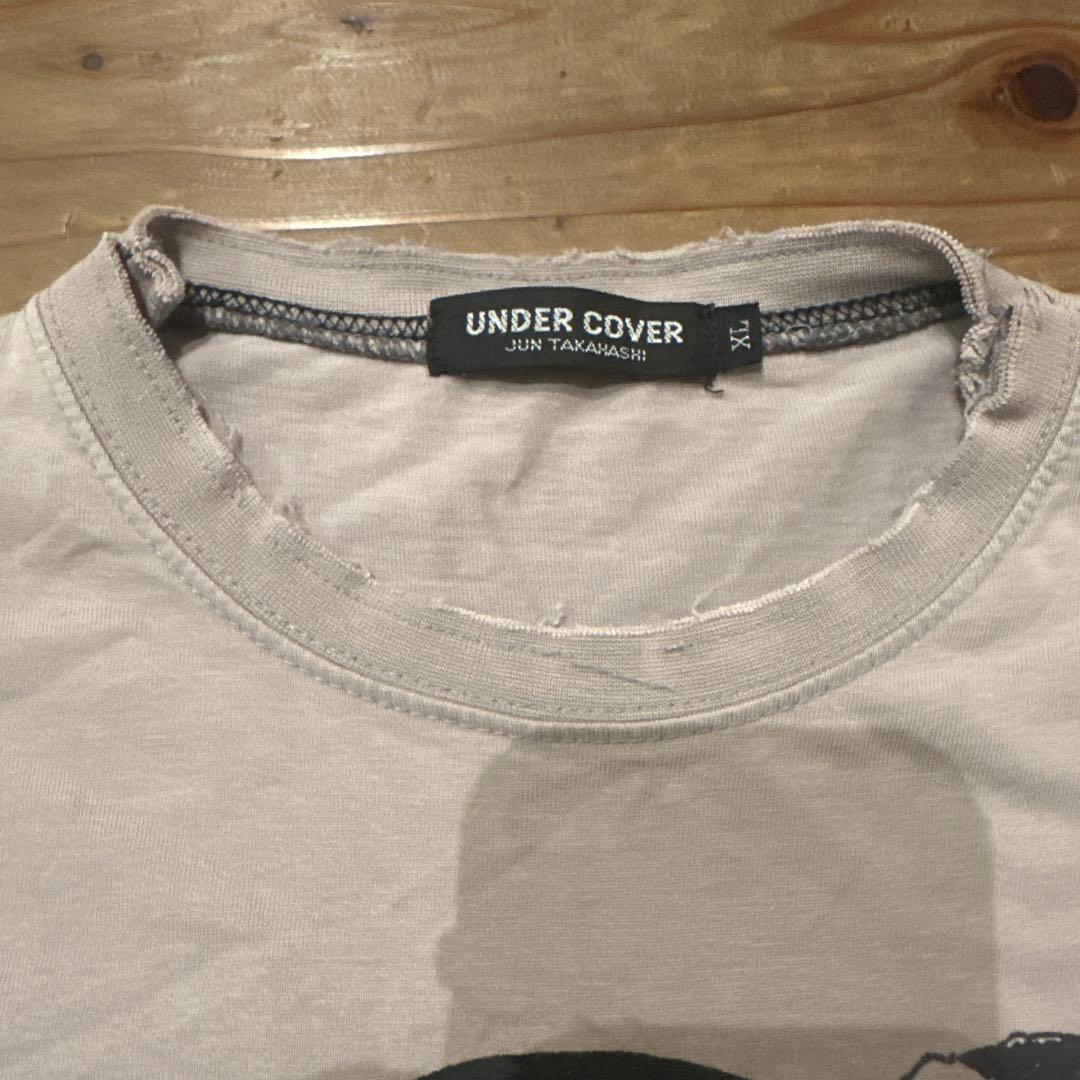 アンダーカバー　スカル　サンタ　ダメージtシャツ 限定