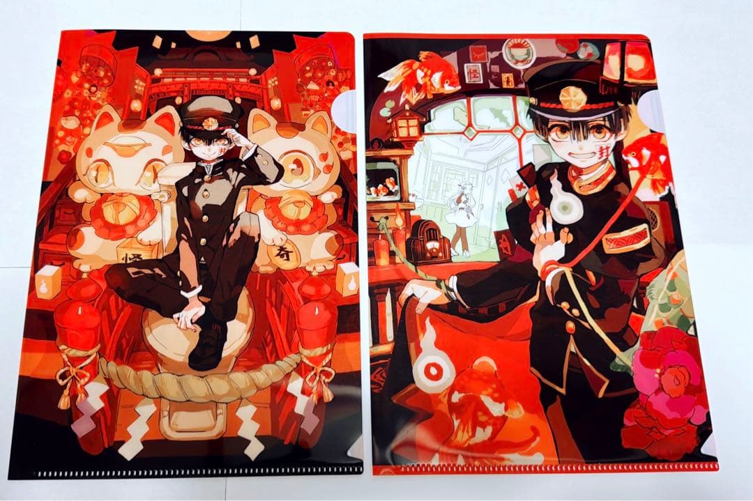 地縛少年花子くん クリアファイル 6点 セット 花子くんカフェ