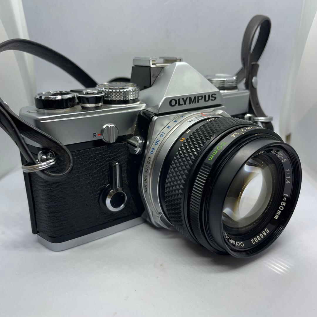 【完動品】OLYMPUS OM-1 50mm f1.4 +75-150mm