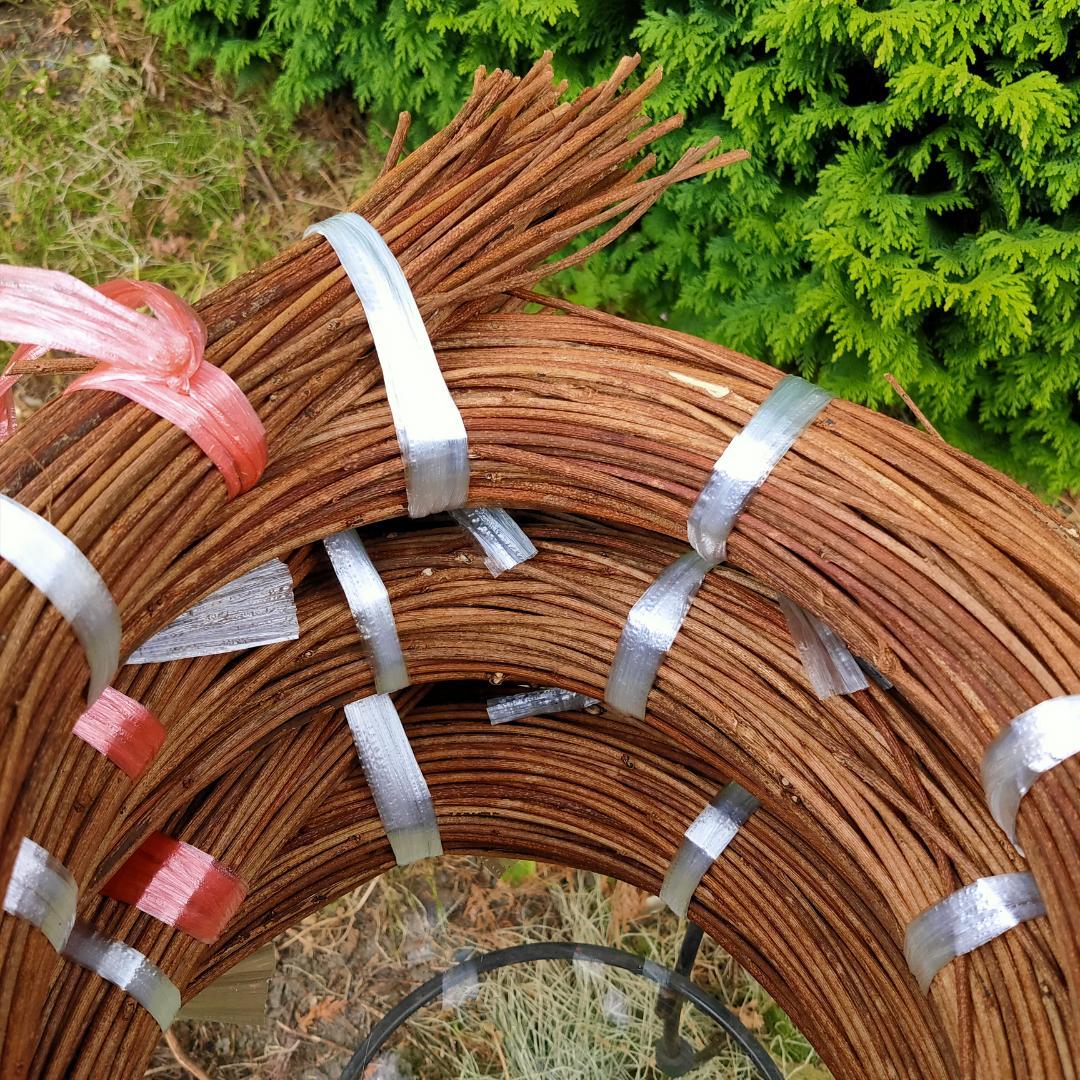 (注)青森県岩木山採取　あけび蔓　150cm～　3kg(依頼品)　1