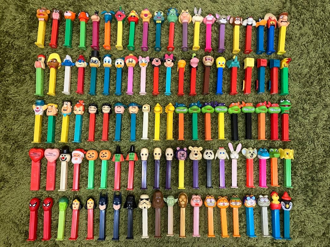 OLD PEZ 90s 森永ペッツ japanese PEZ 100pieces