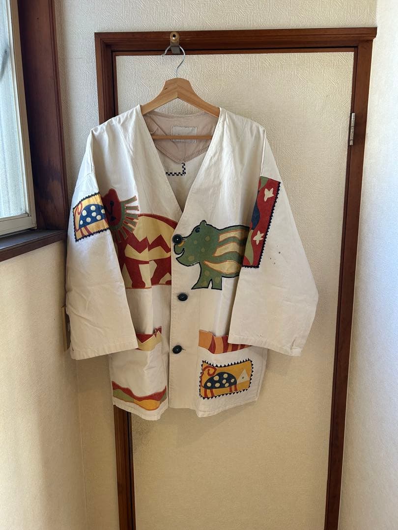 ヴィンテージ パッチワークジャケット military ユーロ story 軍