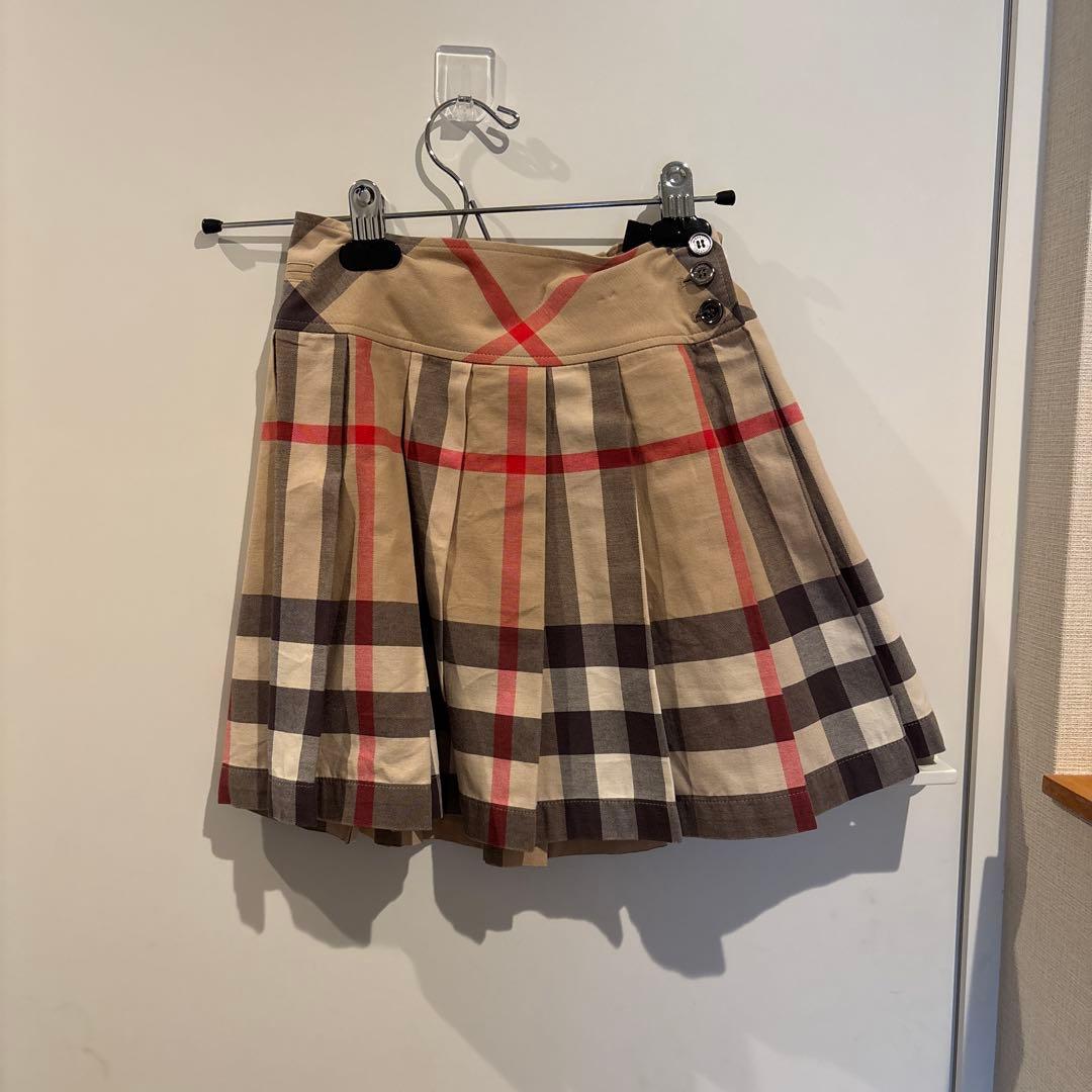 Burberry チェック柄スカート 12Y