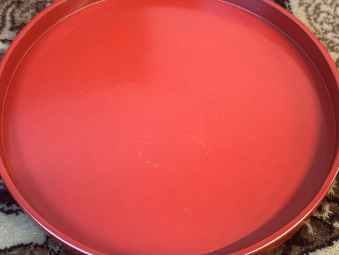 輪島塗 堅地 朱塗 懐石御膳一式 共箱