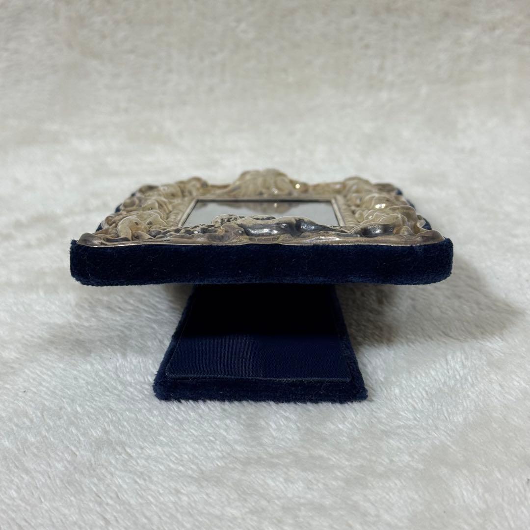 純銀 フォトフレーム 写真立て アンティーク レトロ おしゃれ エンジェル