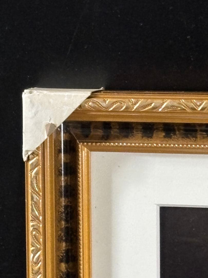 印刷複製画　 フランシスコ•デ•ゴヤ着衣のマハ婦人木製額縁 絵画 美術工芸画