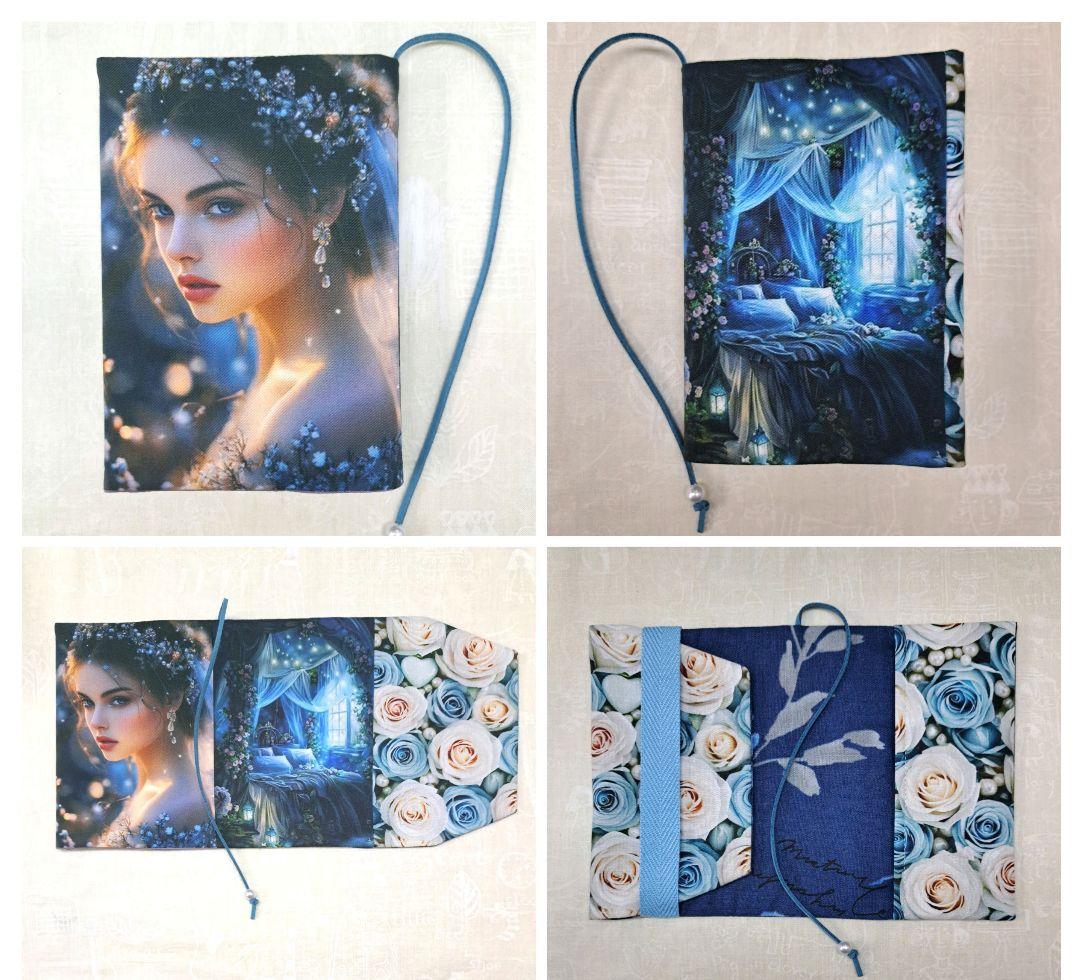 メモリー㉗ブックカバー、ウォールポケット、スマホポーチ