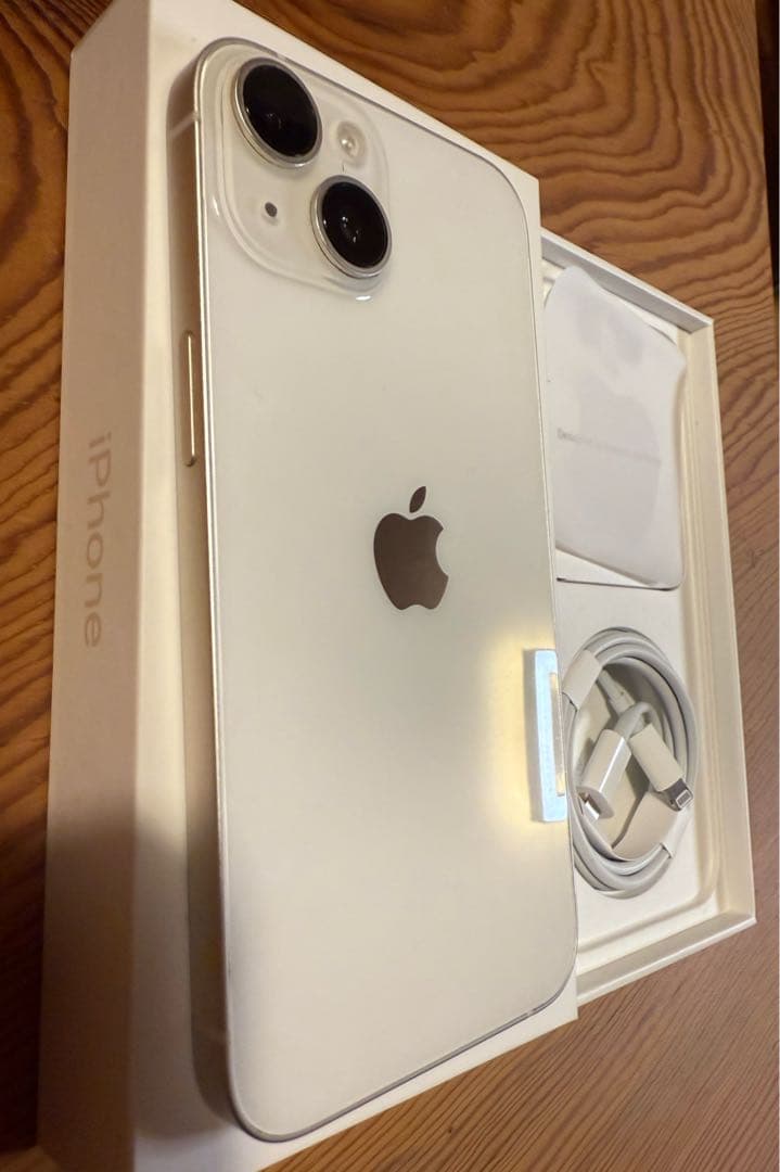 iPhone14 256GB SIMフリー 背面カメラ・フラッシュ故障 箱あり