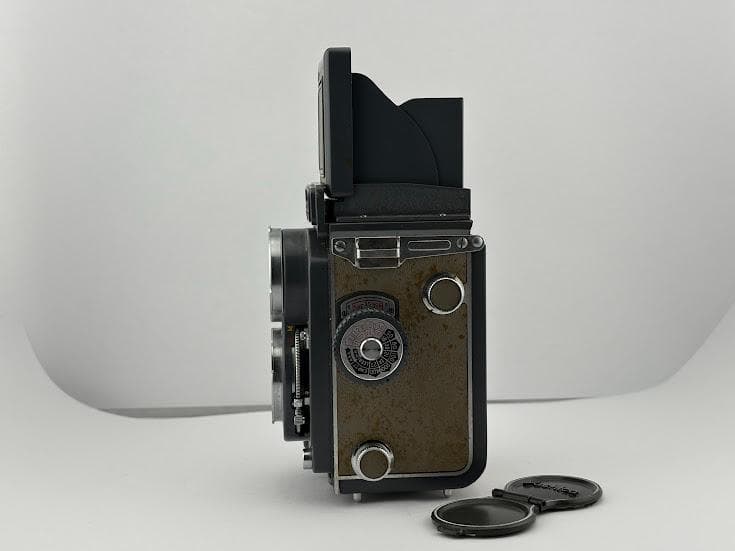 ★美品★ヤシカ Yashica-44 Yashikor 60mm F3.5 二眼