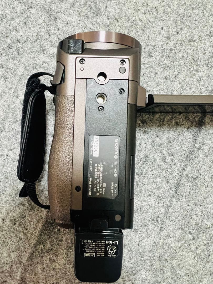 ビデオカメラ sony handycam fdr-ax40 4k