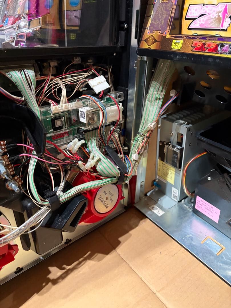 パチスロ　スロット実機　花の慶次～天に愛されし漢～ 家庭用電源　不要機　送料込み