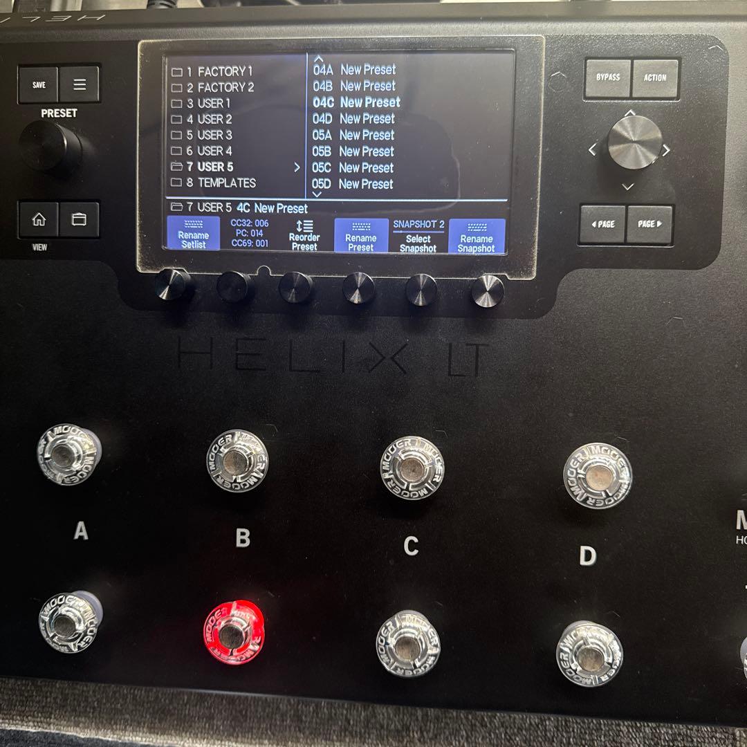LINE6 Helix LT 箱あり