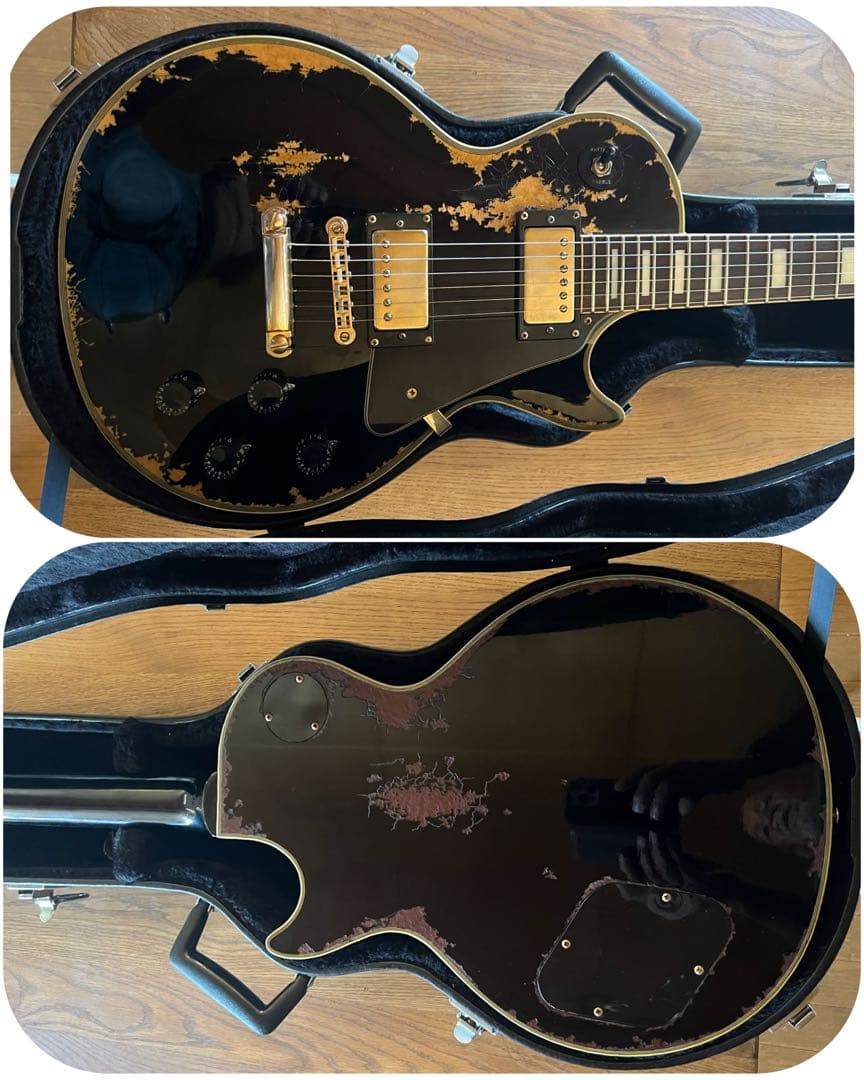 ⭐︎ハードエイジド ギブソンレスポールカスタム レプリカ GOTOHパーツ⭐︎