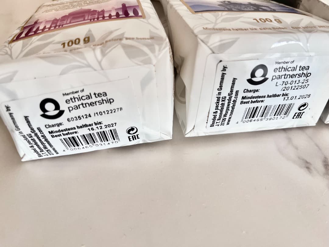 Ronnefeldt ロンネフェルド　紅茶4種類400gセット モルゲンタウ