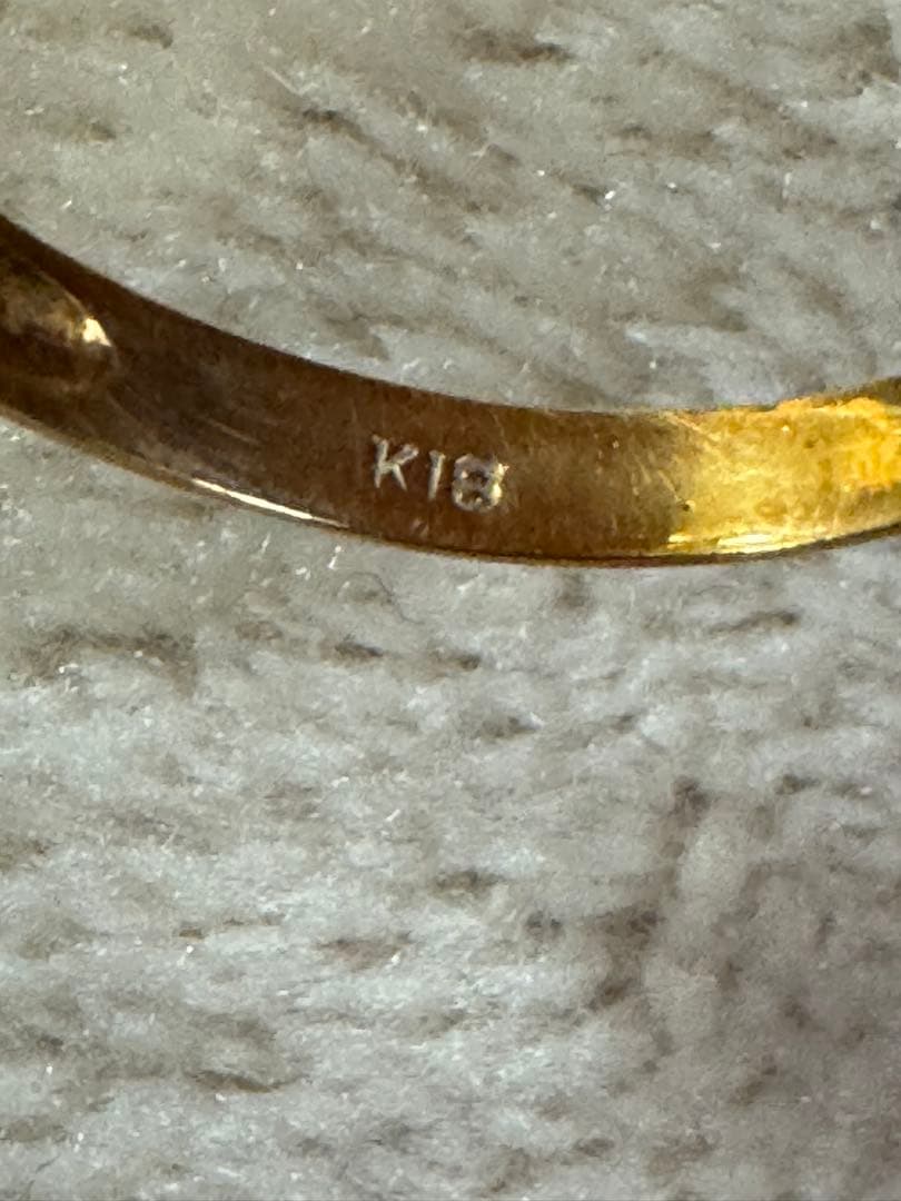 k18➕D0.12 リング