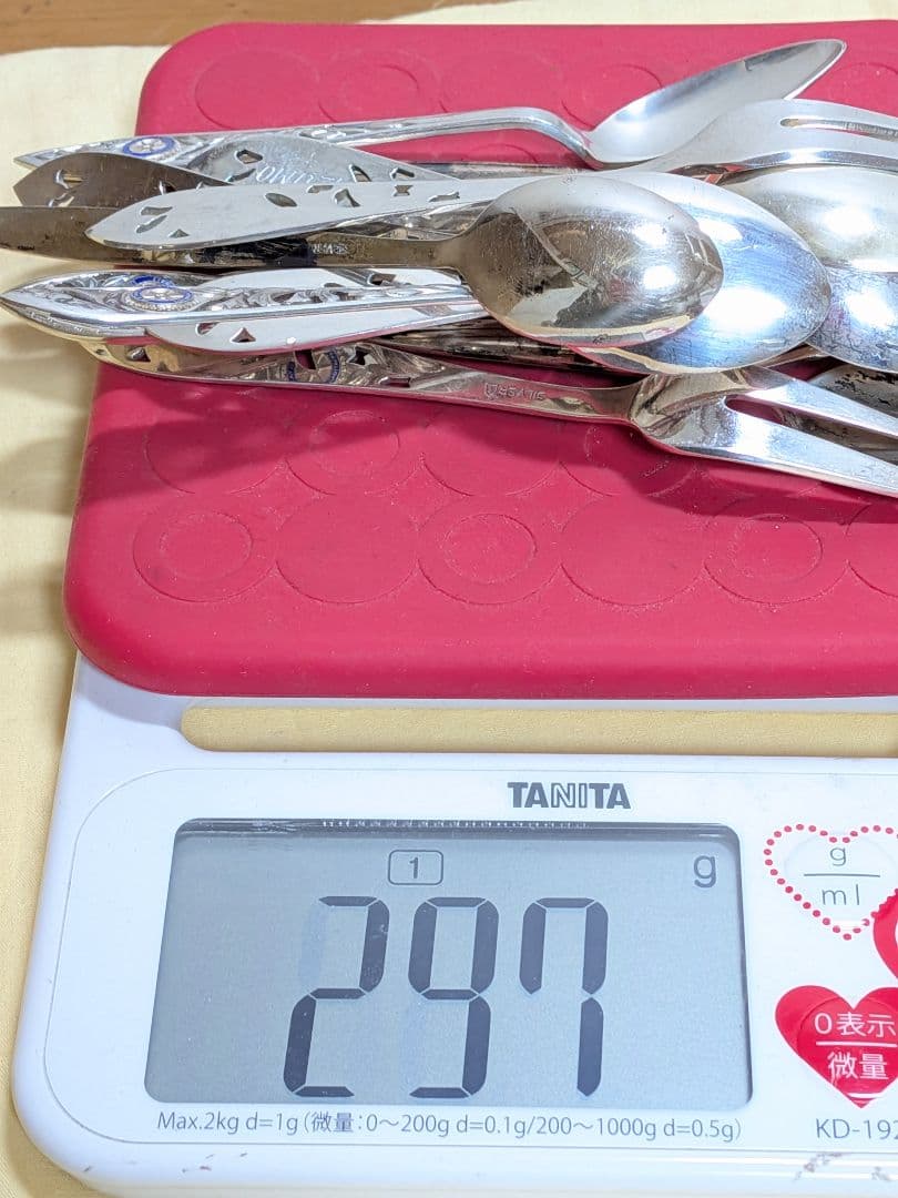 銀製　スプーン　フォーク　まとめて　297g