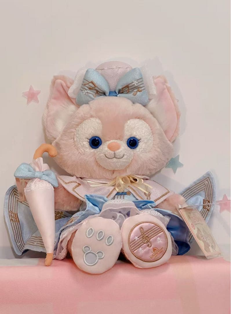 【セール】上海ディズニー　リズム　トイスケルトン入り　リーナベルぬいぐるみS