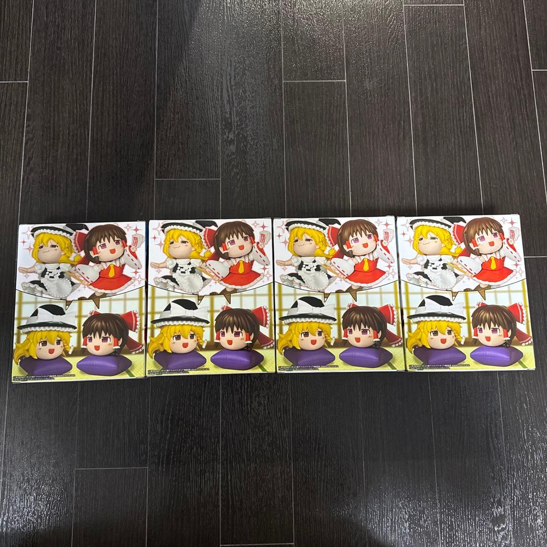 東方Project ゆっくり風 デフォルメフィギュア 霧雨魔理沙&博麗霊夢 8箱