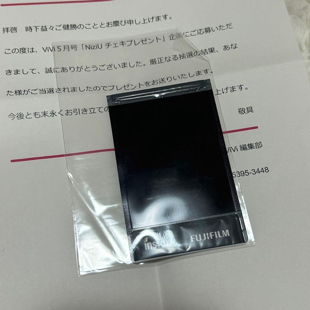 NIZIU マヤ サインチェキ 直筆サイン入りチェキ