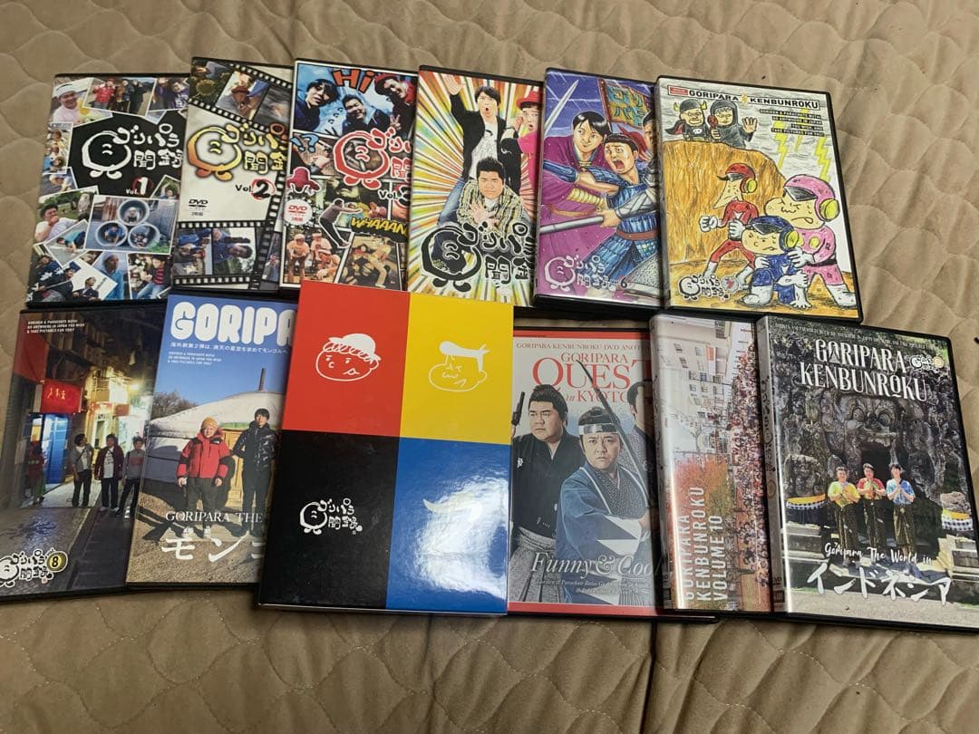 ゴリパラ見聞録　DVDセット　vol5のみ抜けてます