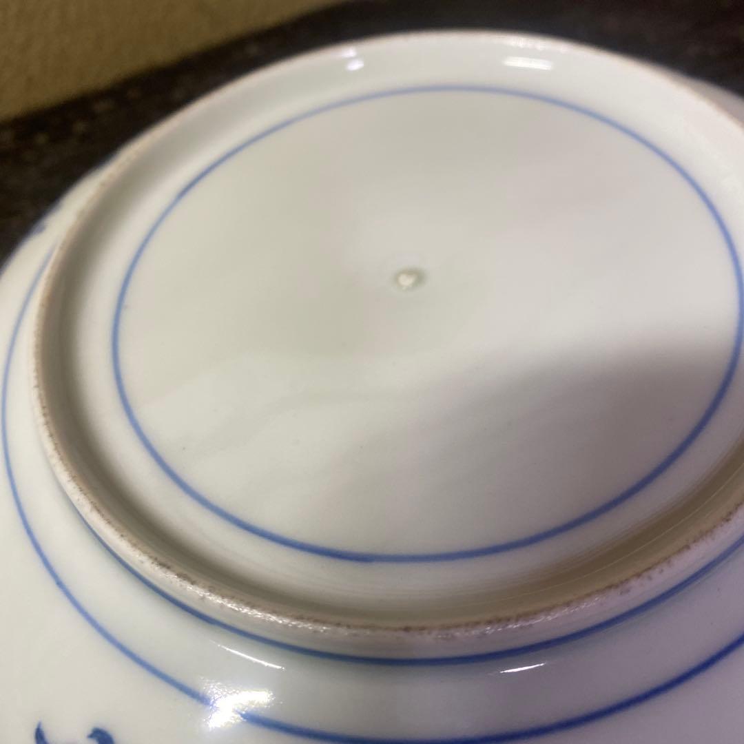 色絵松竹梅6寸皿5枚セット