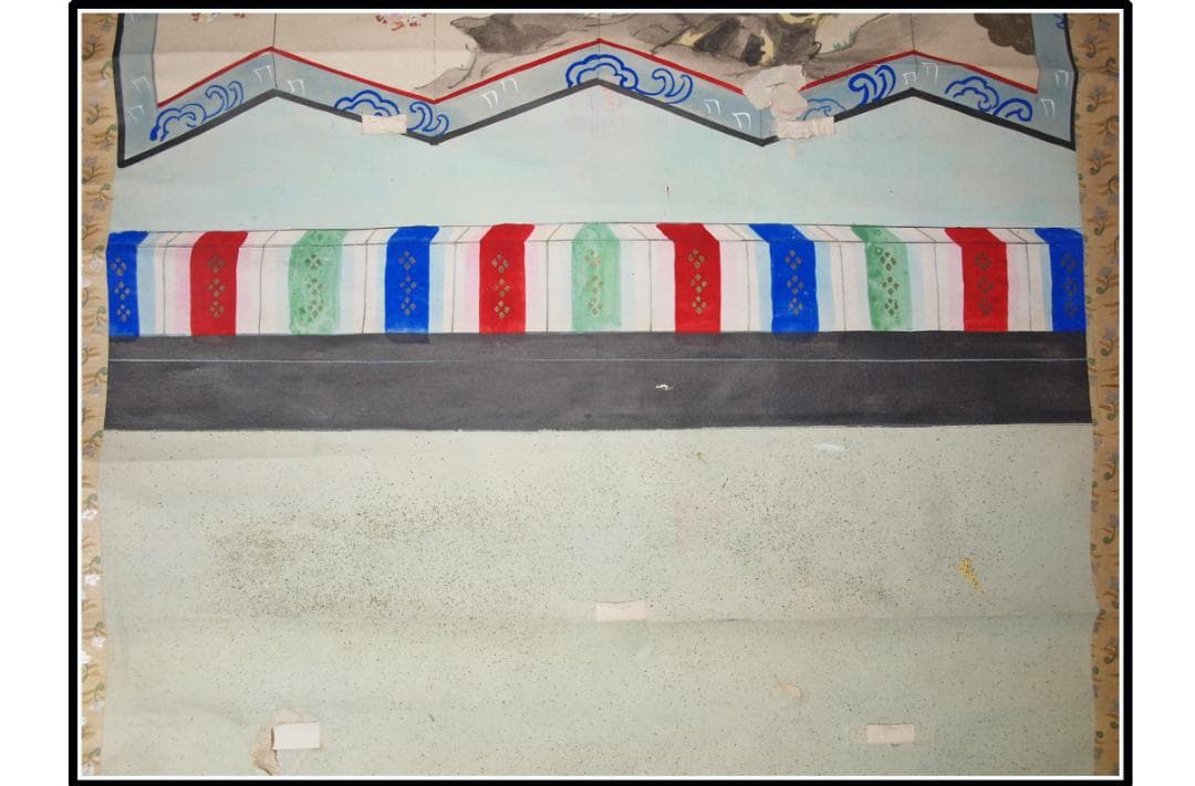 日本時代の掛け軸その　肉筆保証　激安骨董品　江戸鎌倉美术品 X1065C16-8