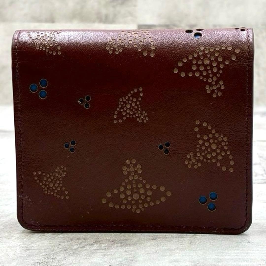 未使用品 ヴィヴィアンウエストウッド 二つ折り財布 コンパクトウォレット オーブ