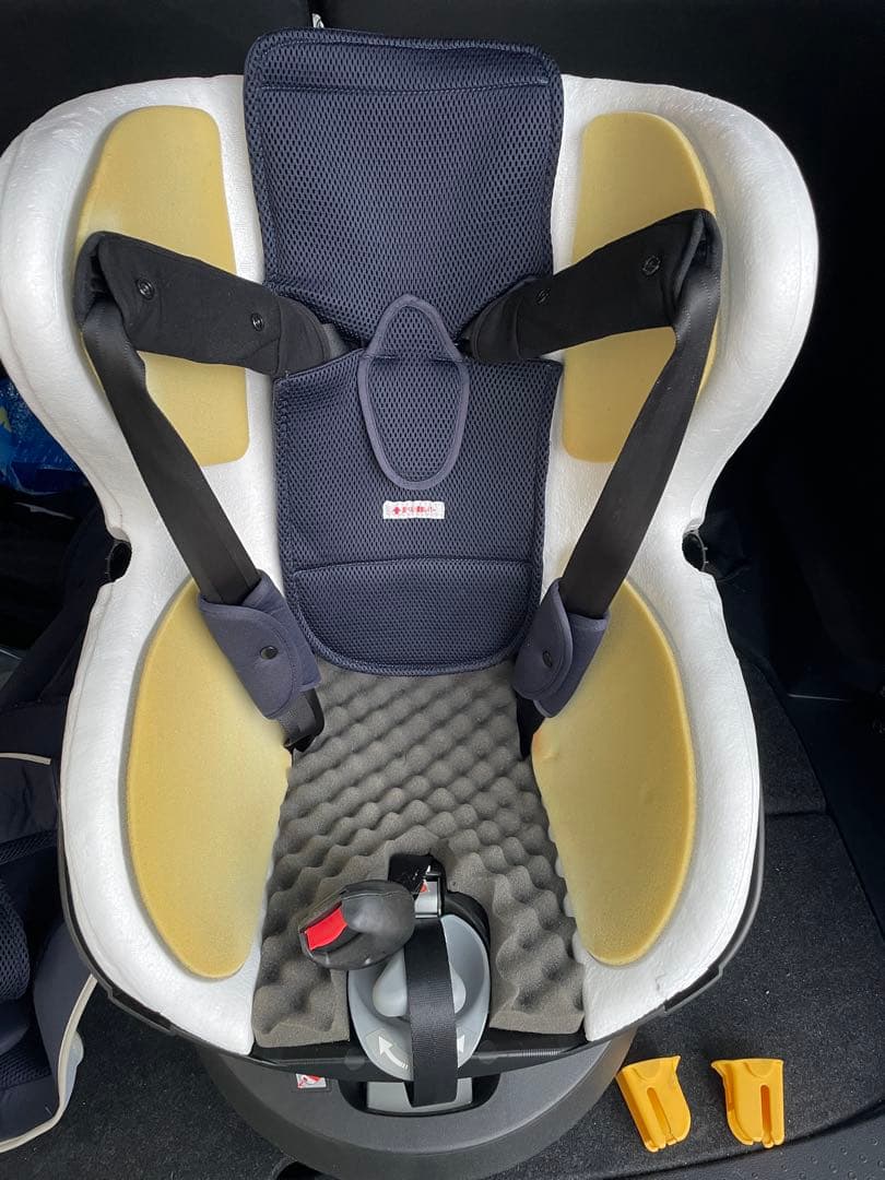 AILEBEBE ベビーシート ネイビー　エールベベ クルット5iグランス