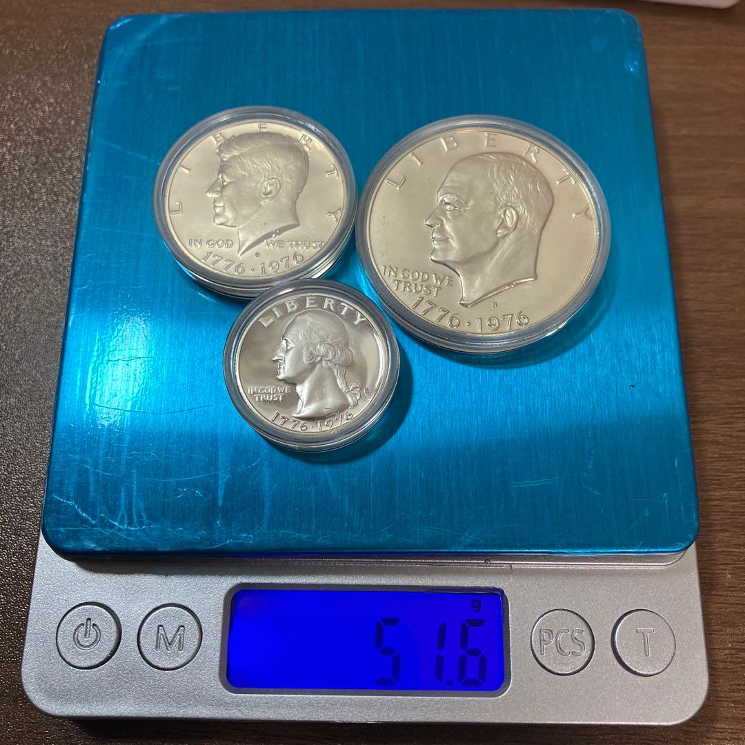 アメリカ　200周年　記念硬貨　銀貨　slv400 貨幣セット　アメリカドル