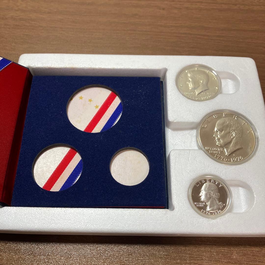 アメリカ　200周年　記念硬貨　銀貨　slv400 貨幣セット　アメリカドル