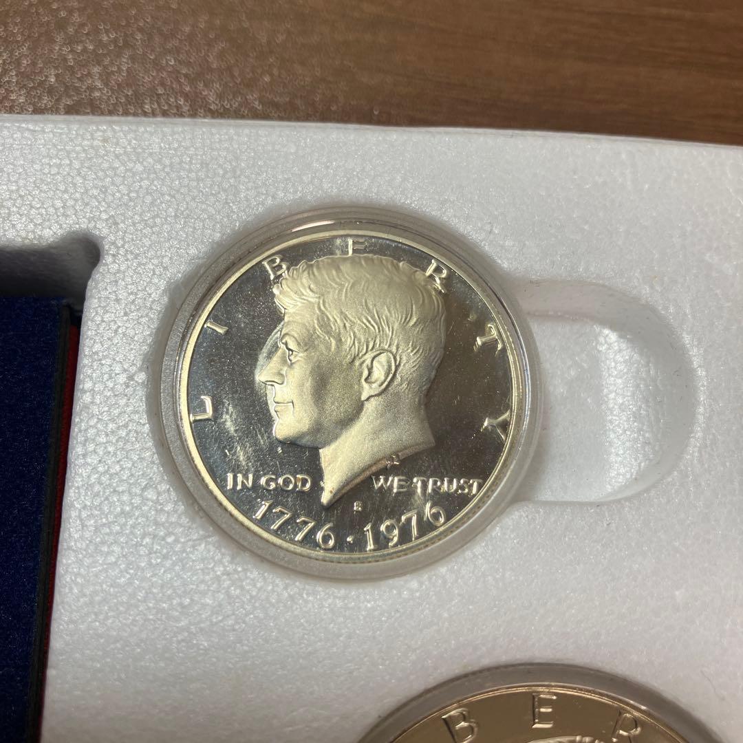 アメリカ　200周年　記念硬貨　銀貨　slv400 貨幣セット　アメリカドル