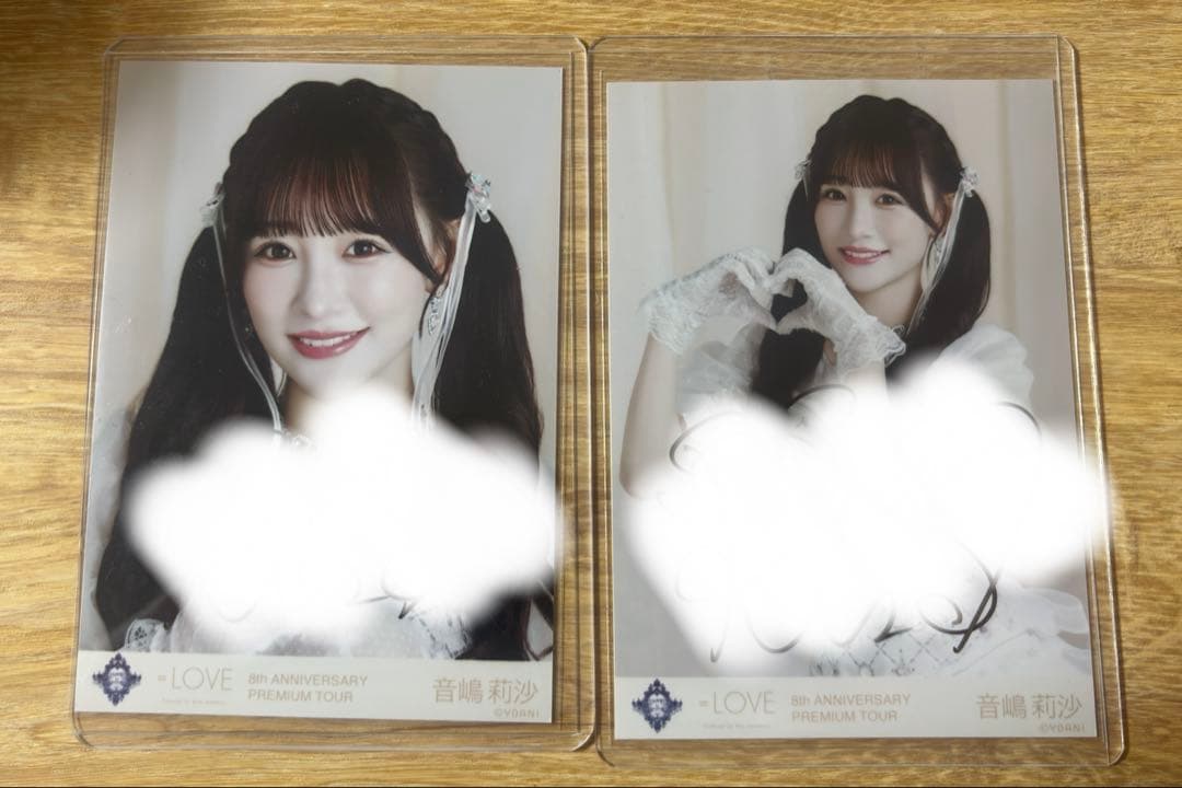 y*u様 イコラブ　音嶋莉沙　直筆　宝石衣装　セミコンプ