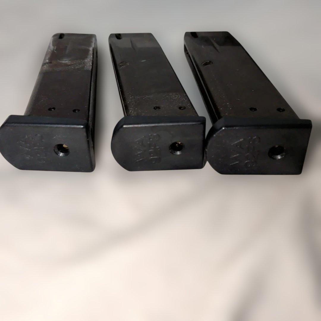 WA ベレッタM92FS　固定スライドガスガン　マガジン多数　ポーチ付き