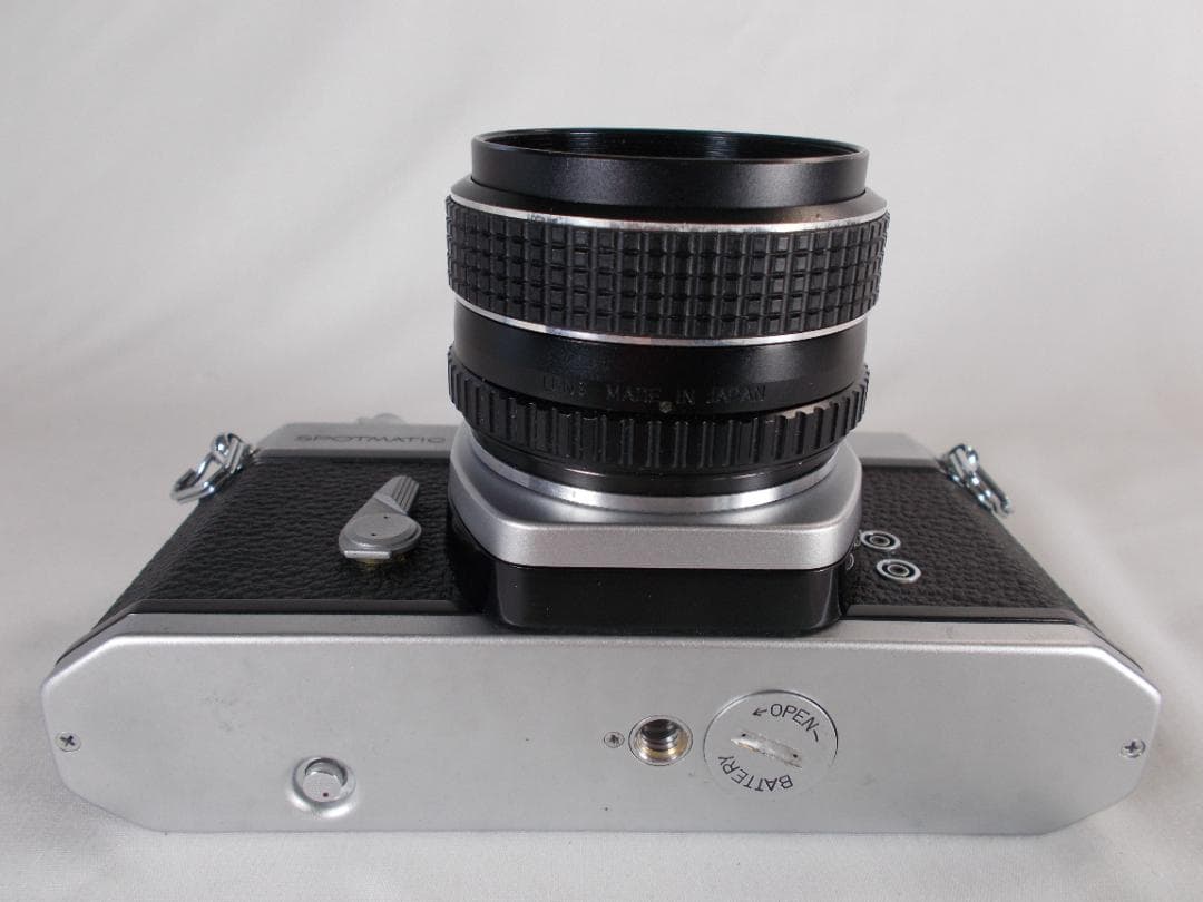 フィルムカメラ 整備済 完動品　Pentax SPF + f/1.8　P235