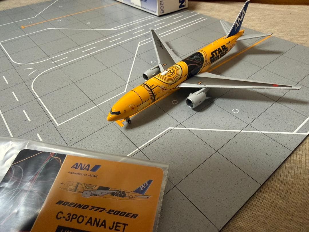 ANA STARWARS塗装 模型 JA743A