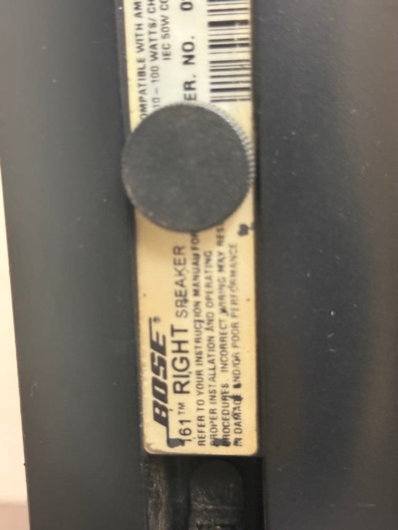 Bose スピーカー 2個セット ブラック