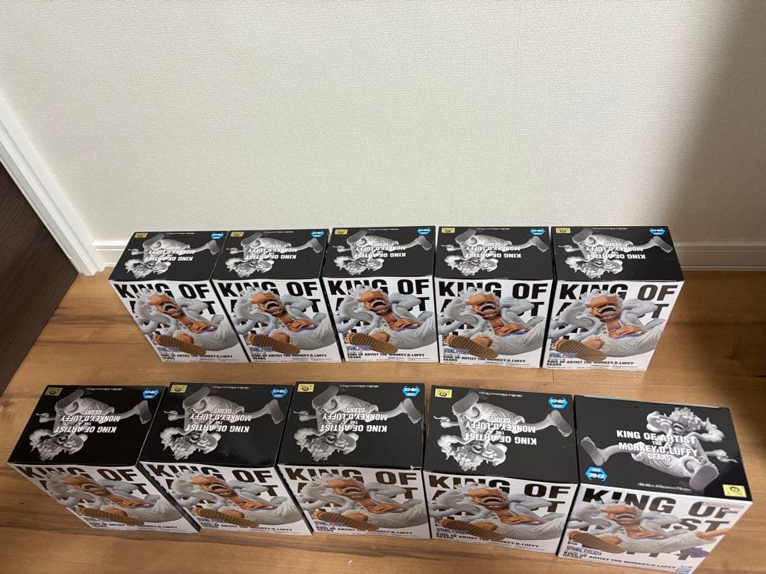 ワンピース　KING OF ARTIS ギア5　ニカ　フィギュア10箱まとめ売り