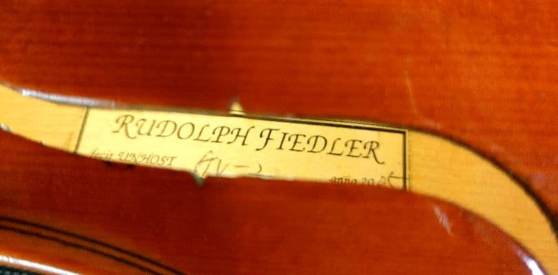 Rudolph Fiedler バイオリン GV-2 4/4 2005 チェコ
