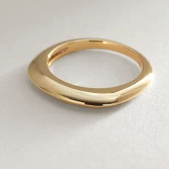 ココシュニック K10 リング 14号 地金 シグネット ゴールド 完売 美品