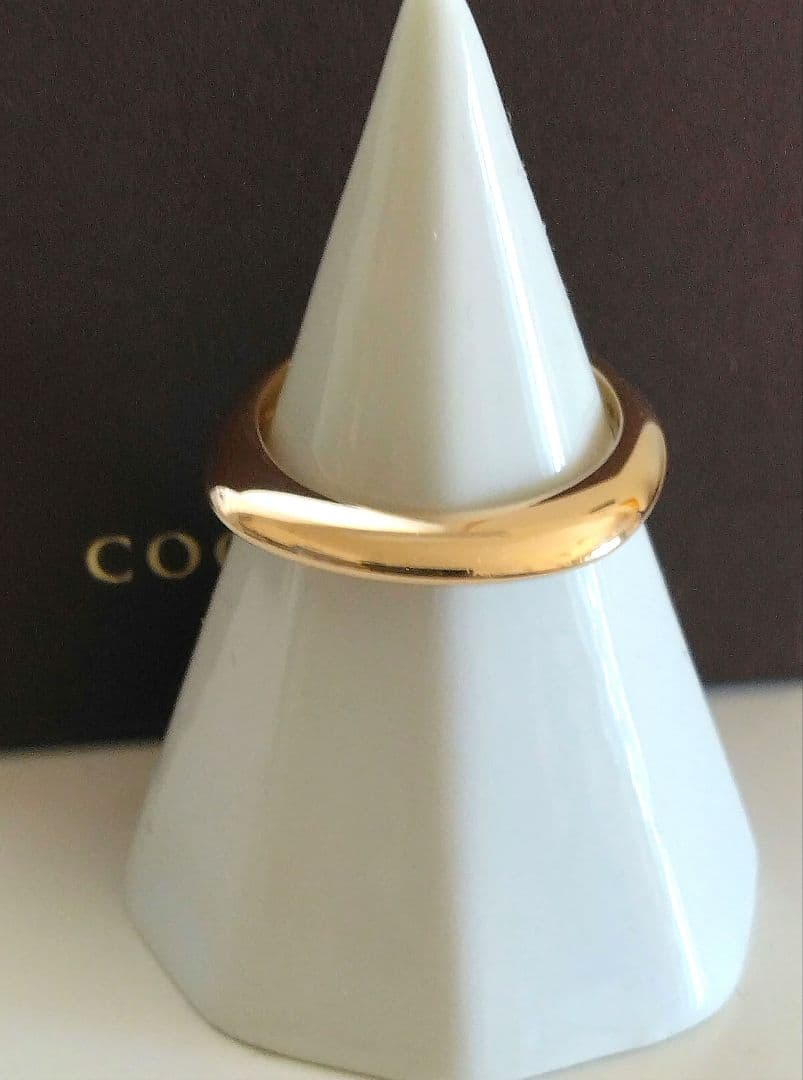 ココシュニック K10 リング 14号 地金 シグネット ゴールド 完売 美品