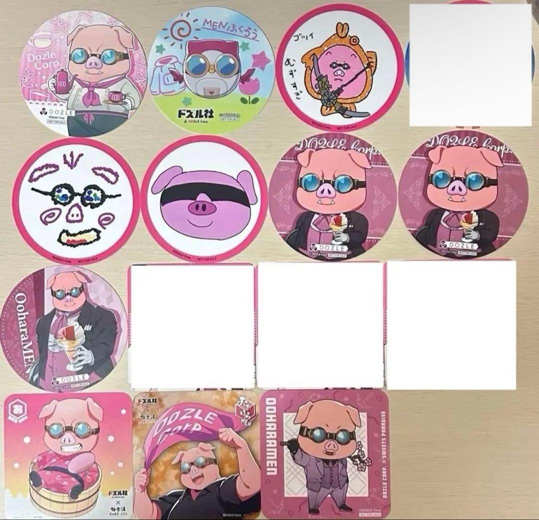 ドズル社 コースター ドズル ぼんじゅうる おらふくん おおはらMEN