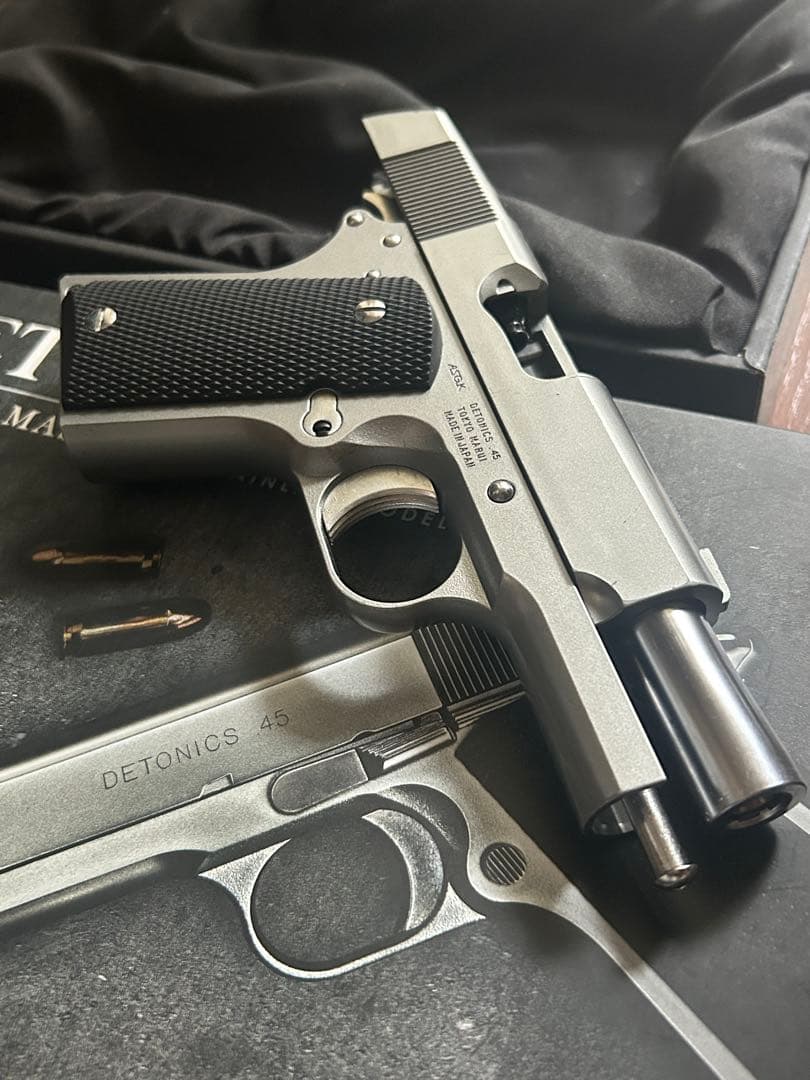 東京マルイDETONICS .45 COMBAT MASTER ステンレスモデル