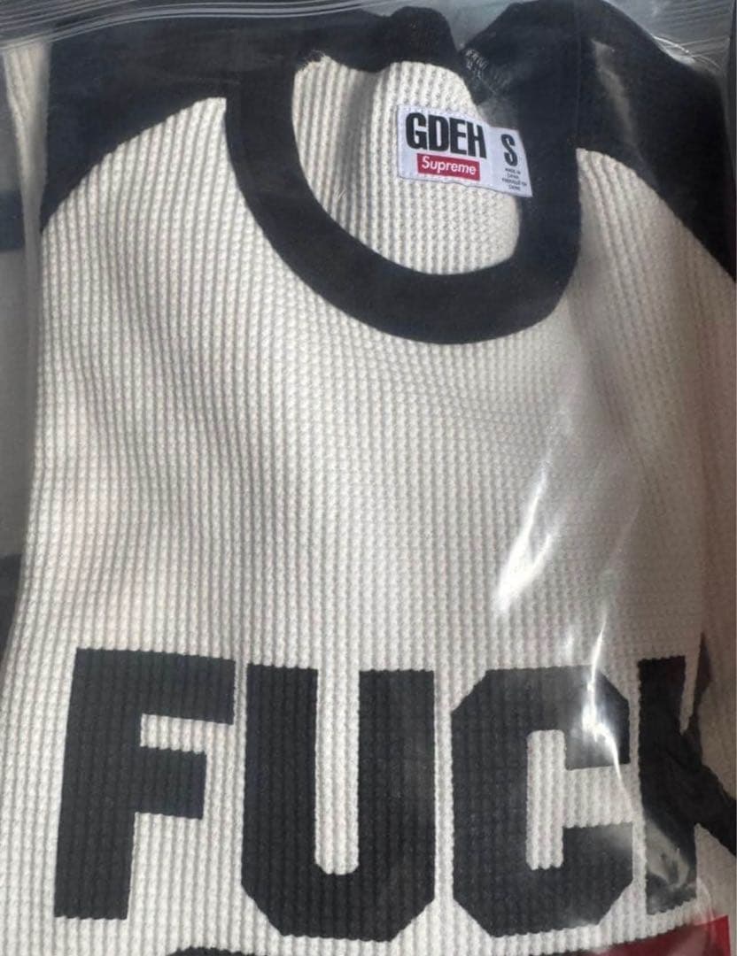 トップス Supreme x GOODENOUGH Thermal \"Black\"