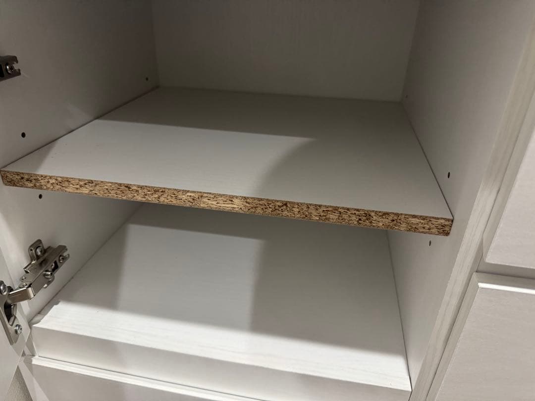 ニトリ シンプルデザインキャビネット ホワイト