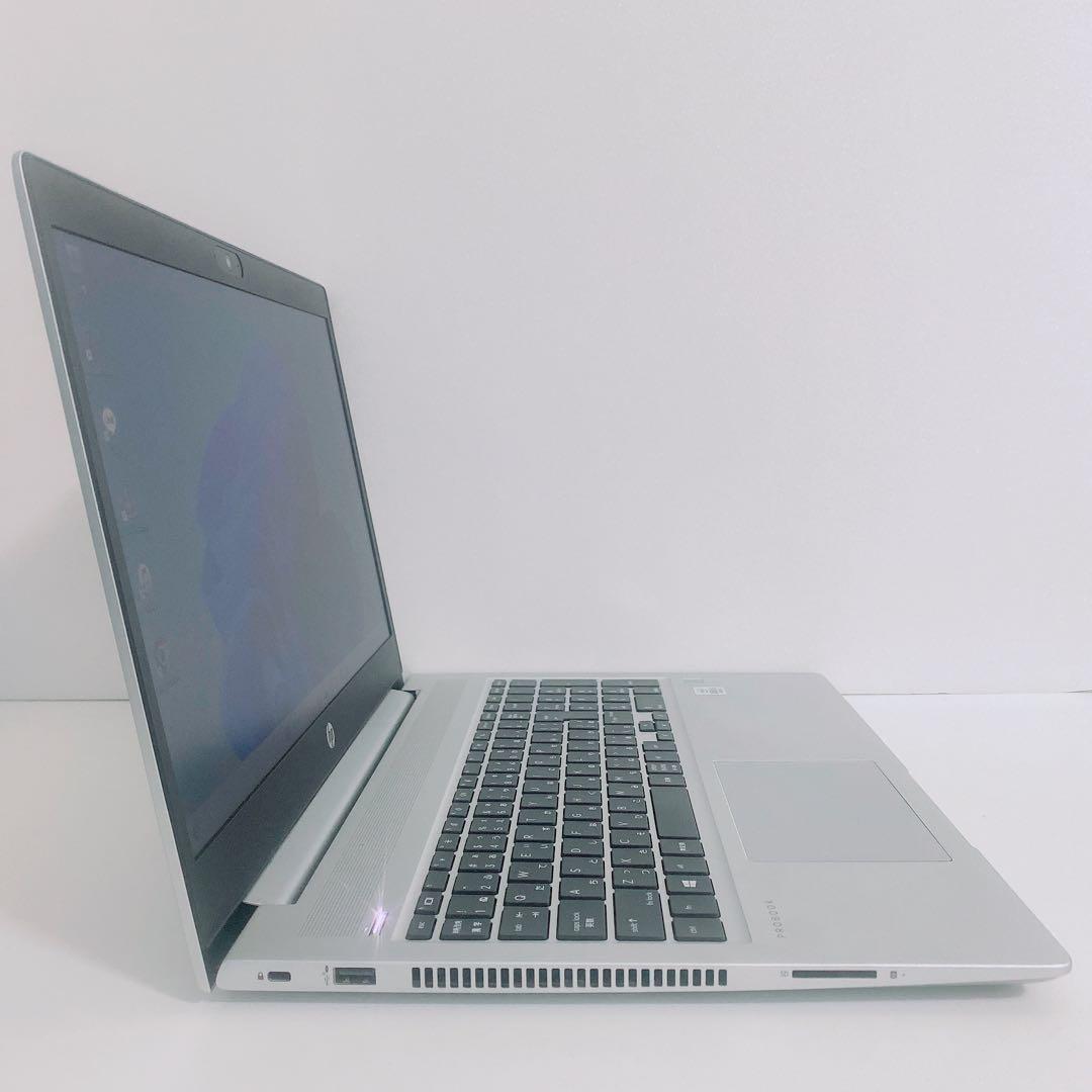 【美品】HP 450 爆速SSD256GB 8GB日本製第10世代パソコンPC