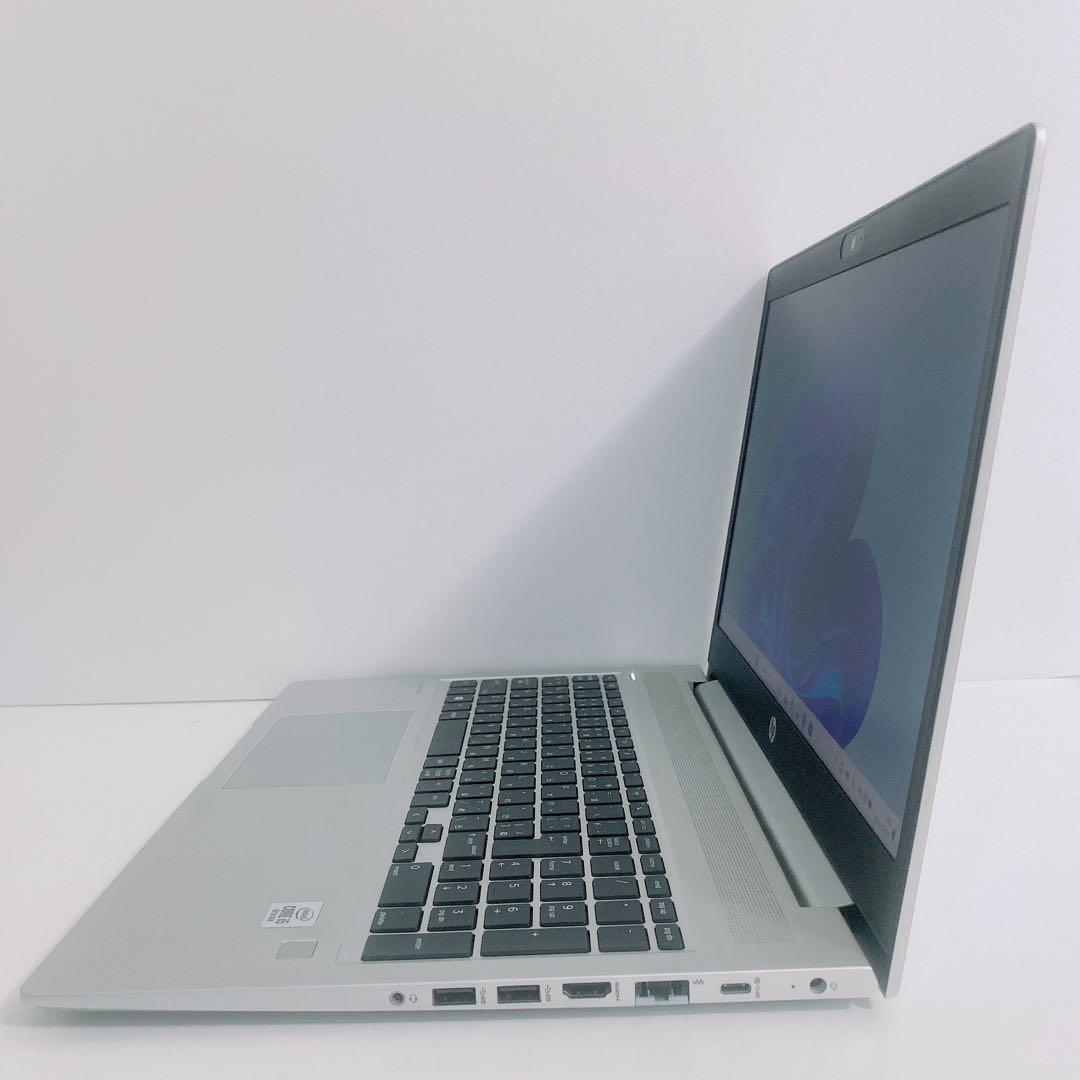 【美品】HP 450 爆速SSD256GB 8GB日本製第10世代パソコンPC