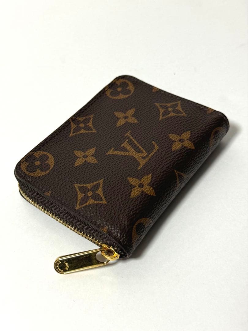 ルイヴィトン モノグラム ジッピーウォレット パース ケース 美品