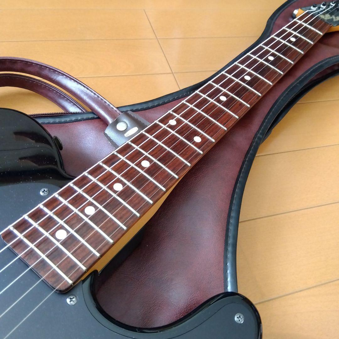 ビルローレンス　BT0R-55B　テレキャスター　日本製　ブラックラベル　シャケ