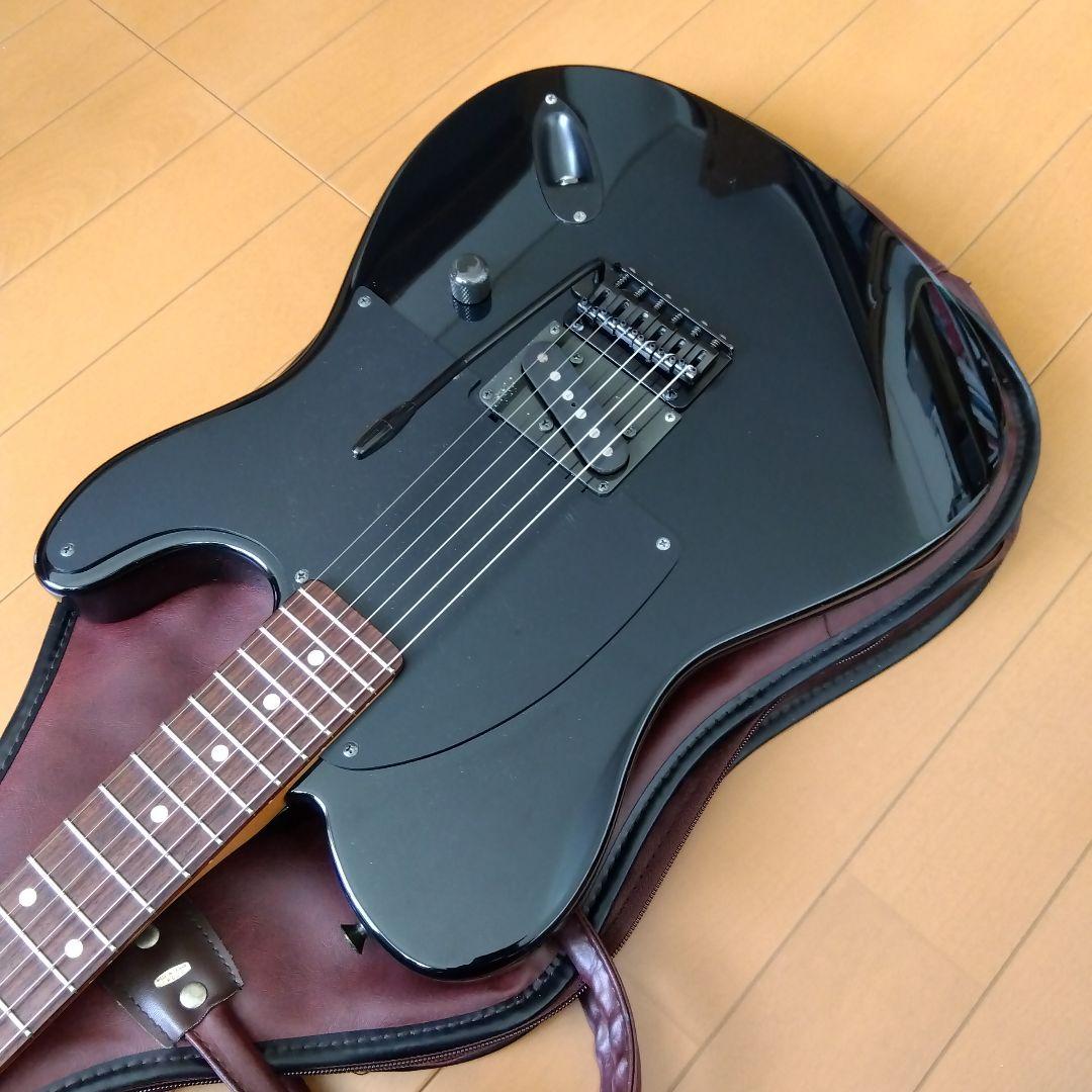 ビルローレンス　BT0R-55B　テレキャスター　日本製　ブラックラベル　シャケ